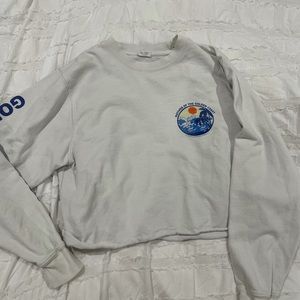 Brandy Melville cropped crew neck